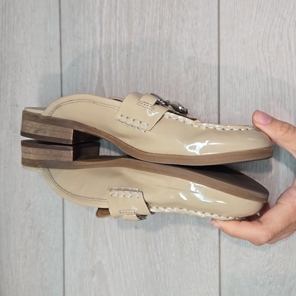 Franco Sarto Anthropologie Women Bellamy Loafer Slip on mule shoes sz 8M - Picture 9 of 15